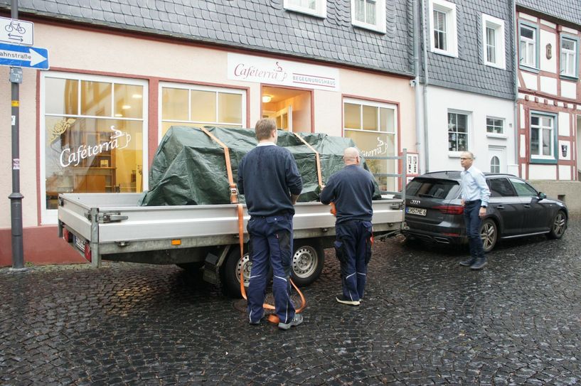 Die Biertheke muss weichen: Das Caféterra in Kastellaun wird von der Ex-Kneipe zum Café mit Schulungsmöglichkeiten.