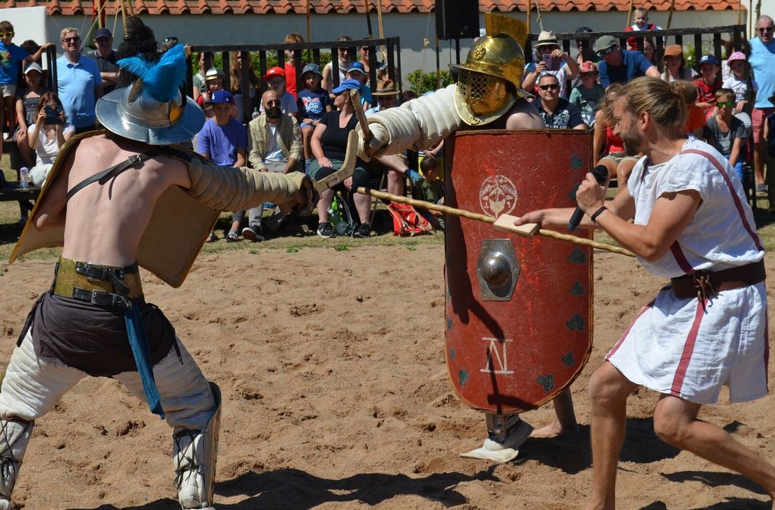 Impressionen von den Römertagen in der Villa Borg/Perl.