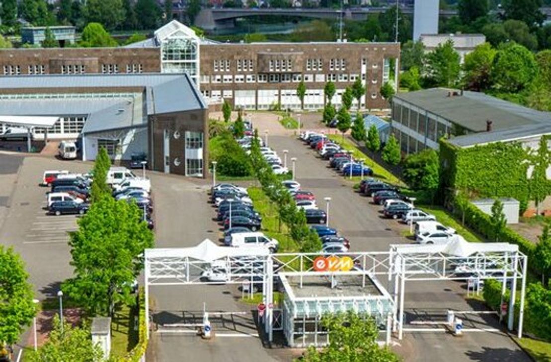 Die Hauptverwaltung der evm.