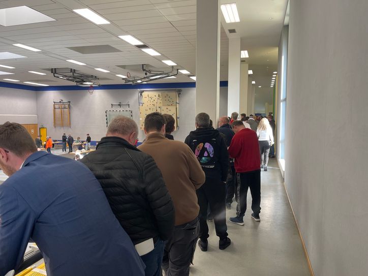 1461 Männer kamen zur Abgabe der DNA.