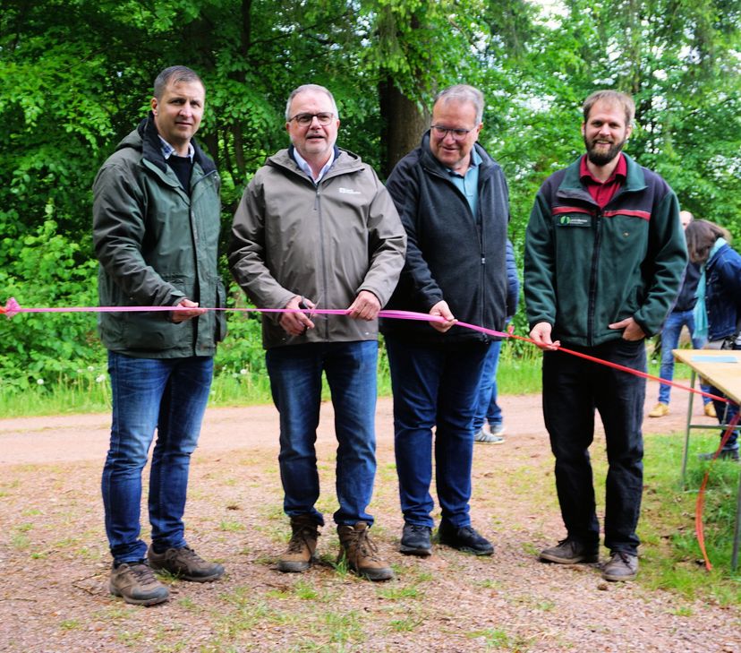 Der neugestaltete Walderlebnispfad Zerf ist eröffnet!