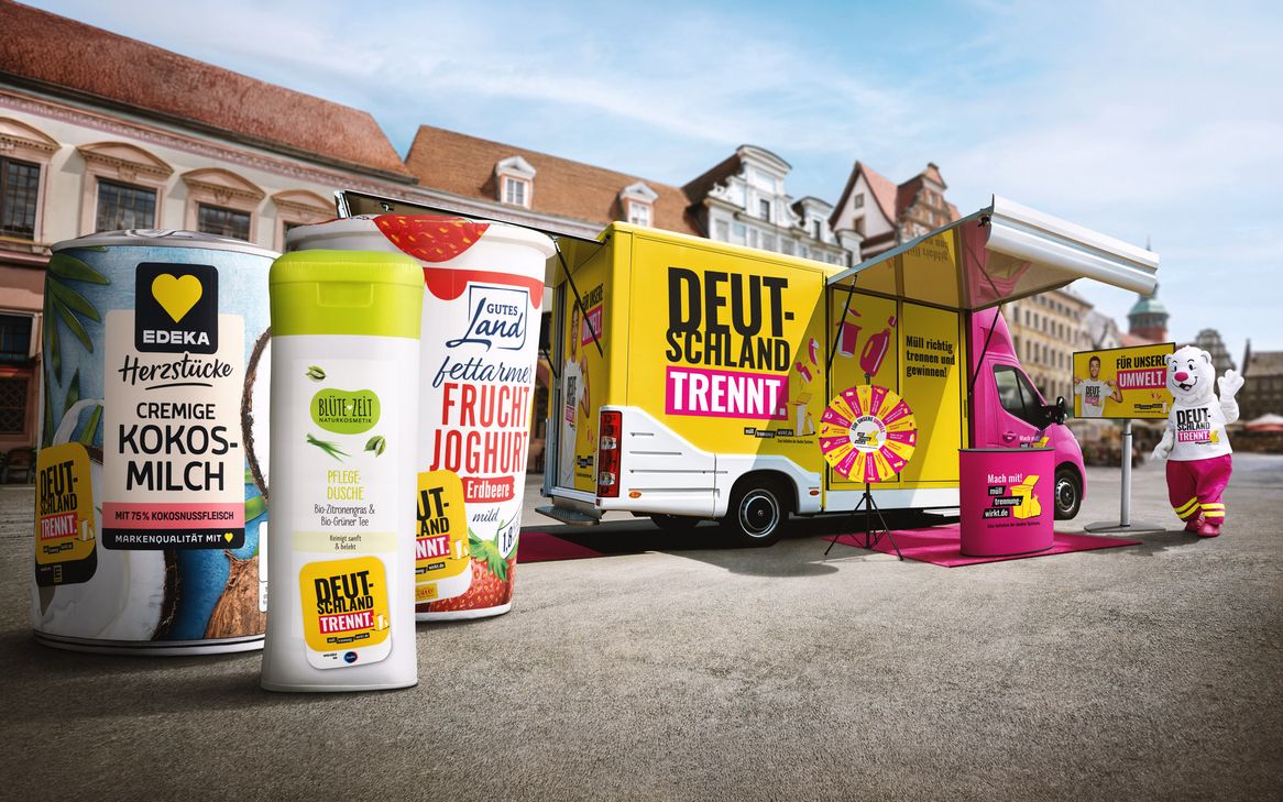 Vor dem Edeka-Markt Decker in Birkenfeld ist am 20. Juni eine Live-Veranstaltung geplant, bei der im Rahmen einer bundesweiten Aktion über das Thema „Richtige Abfalltrennung“ aufgeklärt wird