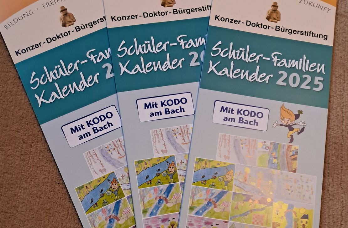 Schüler-Familien-Kalender 2025 - das passende Geschenk im Advent