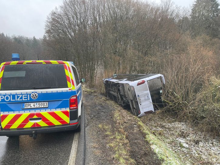 Glück im Unglück hatte die Insassen.