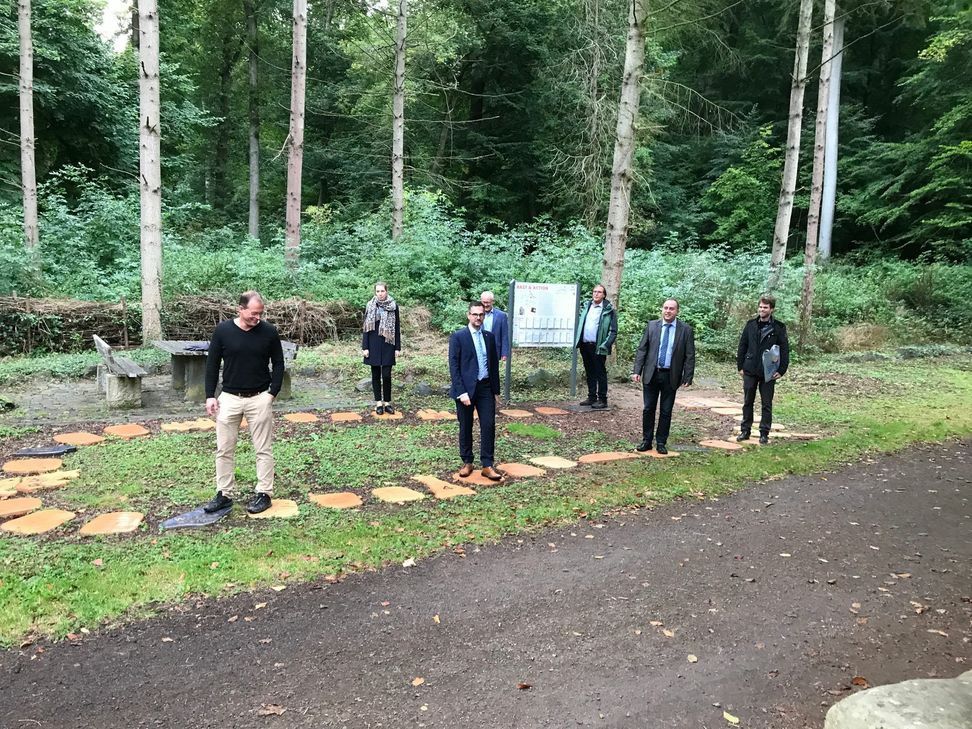 "Menschliche" Spielfiguren beim Abenteuerspiel.