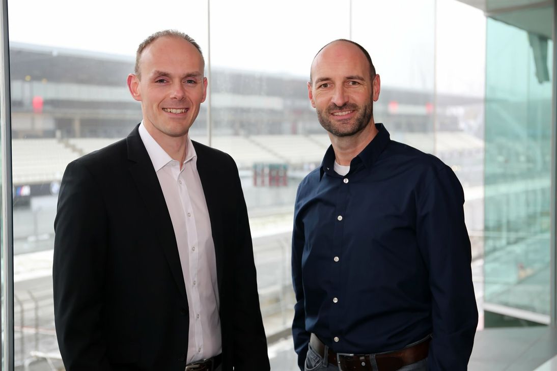 Ab dem 1. Januar 2022 bilden Christian Stephani (links) und Ingo Böder die neue Geschäftsführung der Nürburgring 1927 GmbH &amp; Co. KG.