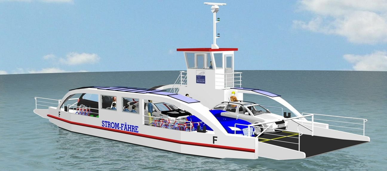 So soll sie aussehen, die neue Fähre. Foto: FF