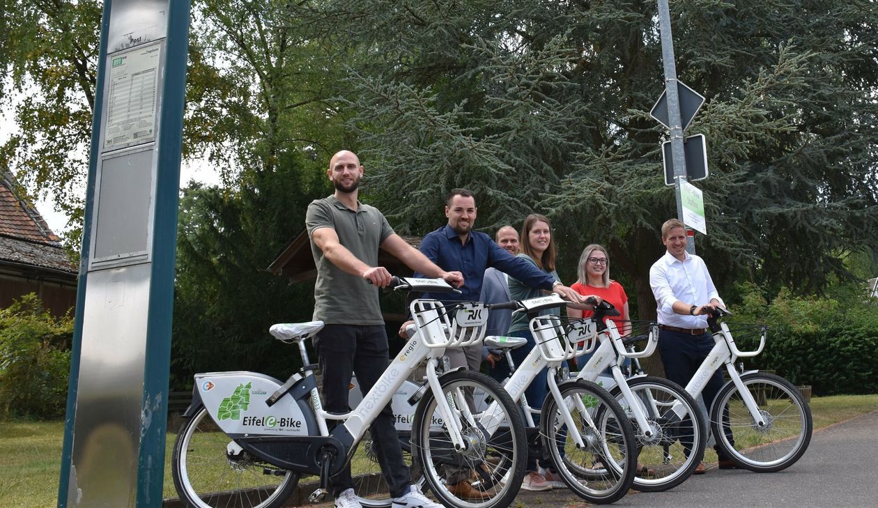 Keldenich ist die neue Station des Projekts »Dorfrad«, bei dem E-Bikes zum attraktiven Verkehrsmittel des ÖPNV werden sollen.