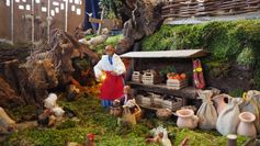 Detailansichten der Krippenlandschaft ...