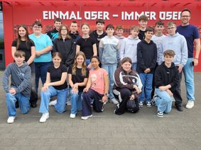 Die Klasse 7a der Kurfürst-Balduin-Realschule plus Kaisersesch erlebte in der MEWA-Arena in Mainz einen spannenden und lehrreichen Tag rund um das Thema Gesundheit.