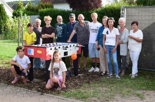 In Frei-Laubersheim gibt es nun einen Outdoor-Kicker.