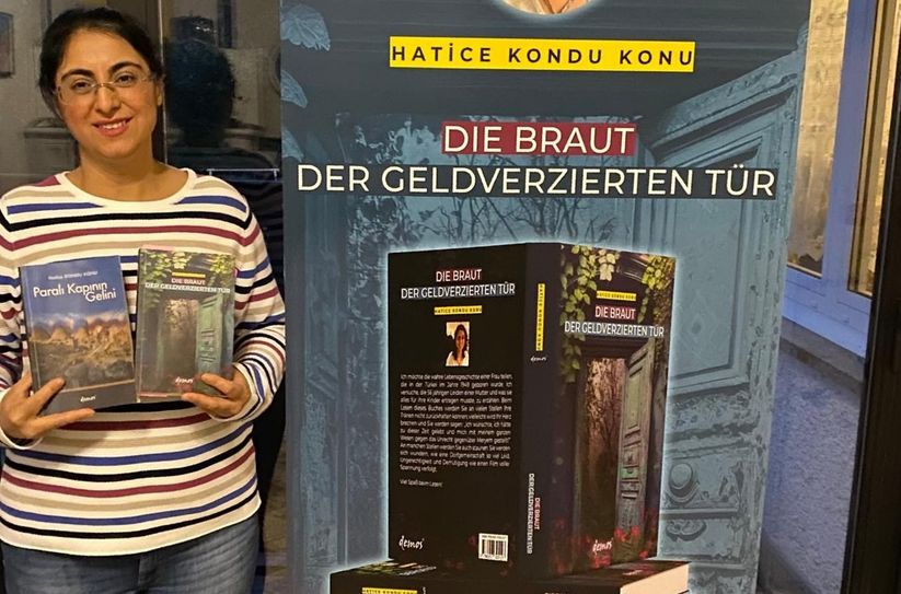 Hatice Konu, gelernte Köchin und Autorin, präsentiert am Sonntag, 24. November, ihr Buch "Die Braut der geldverzierten Tür".