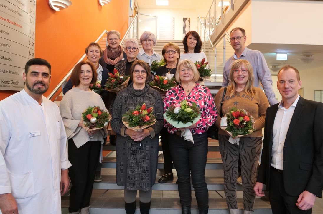 Zwölf langjährige Mitarbeitende wurden in den wohlverdienten Ruhestand verabschiedet.