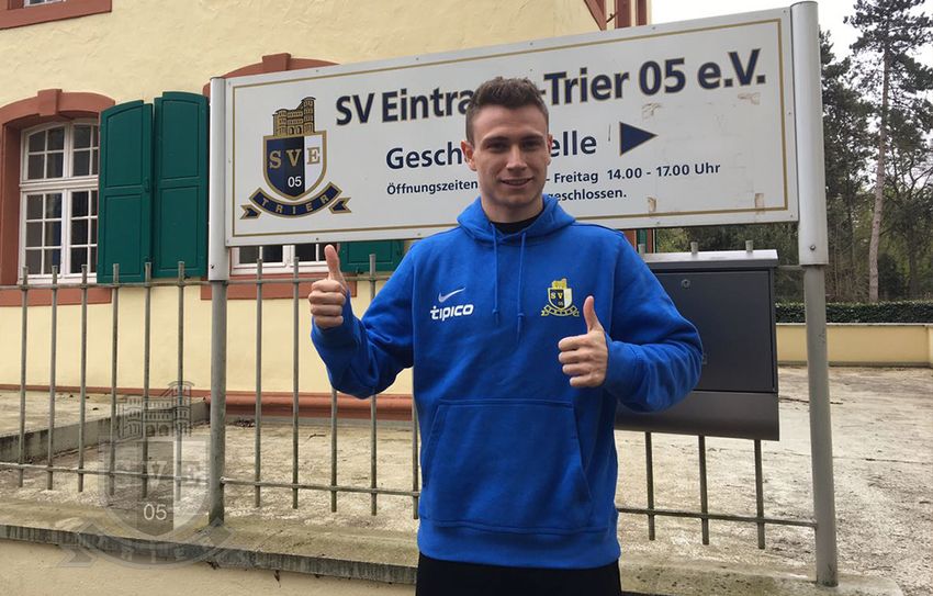 Kevin Heinz hält Eintracht Trier die Treue. Foto: FF