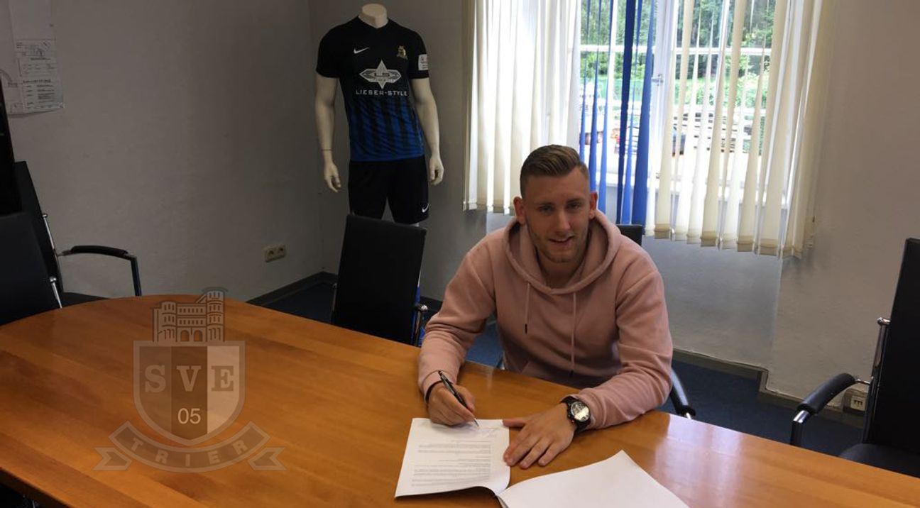 Dominik Kinscher bleibt bei Eintracht Trier. Foto: Verein
