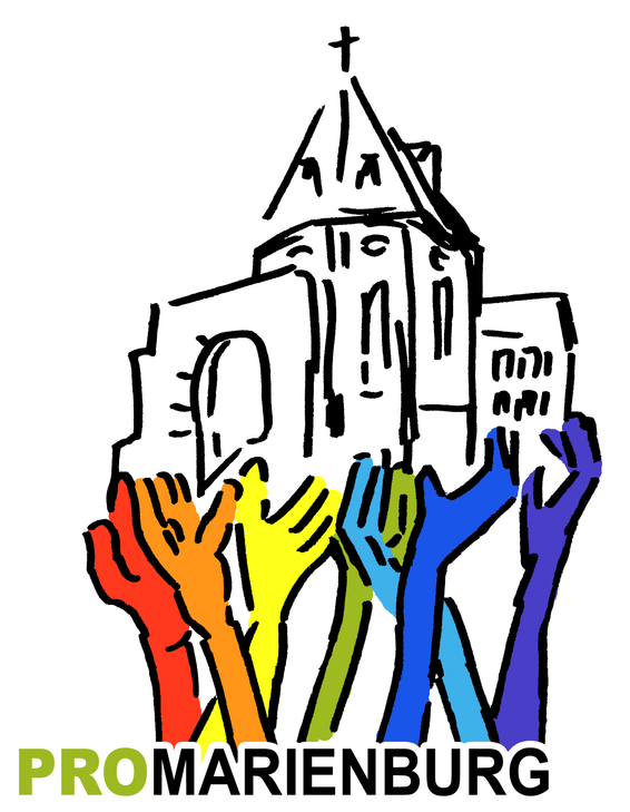 Das Logo der Interessengemeinschaft Pro-Marienburg.