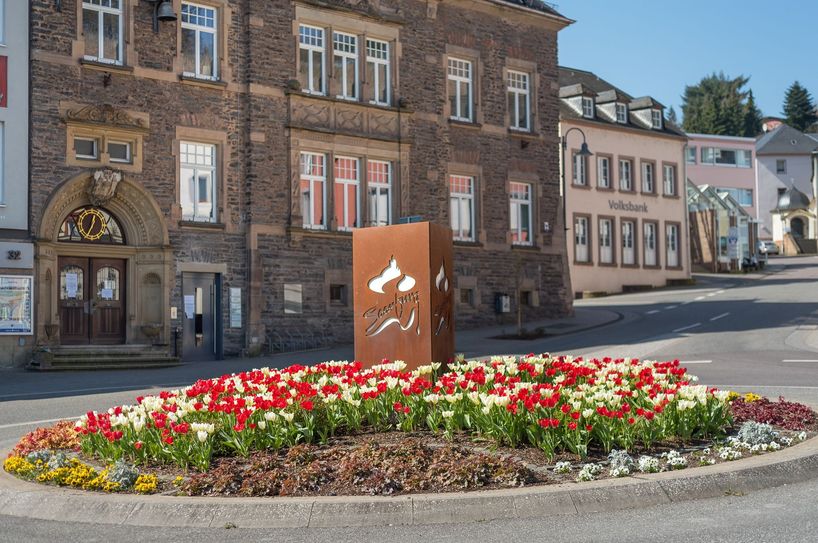 Frühling in der Innenstadt.
