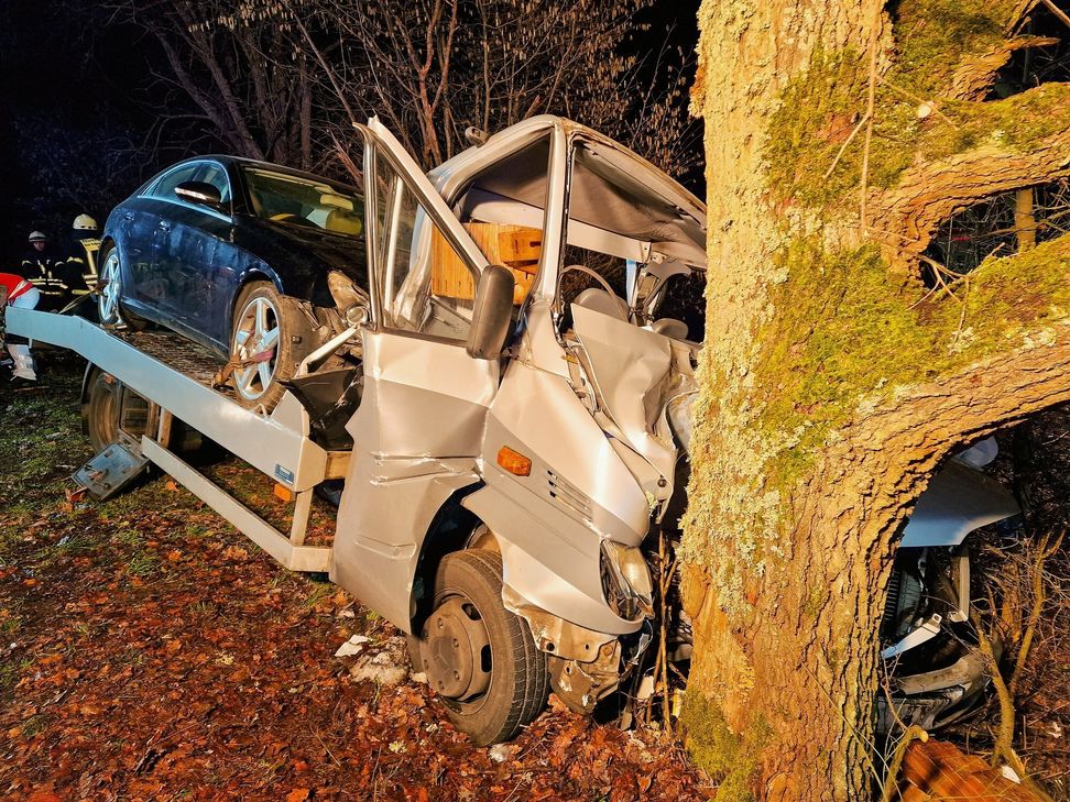Am Abend ereignete sich ein schwerer Unfall zwischen Meddersheim und Bärweiler.