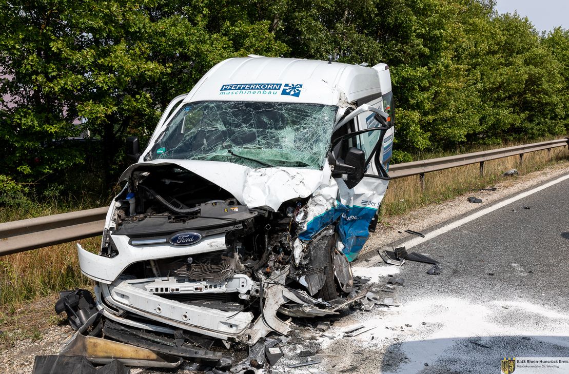Die Unfallstelle.