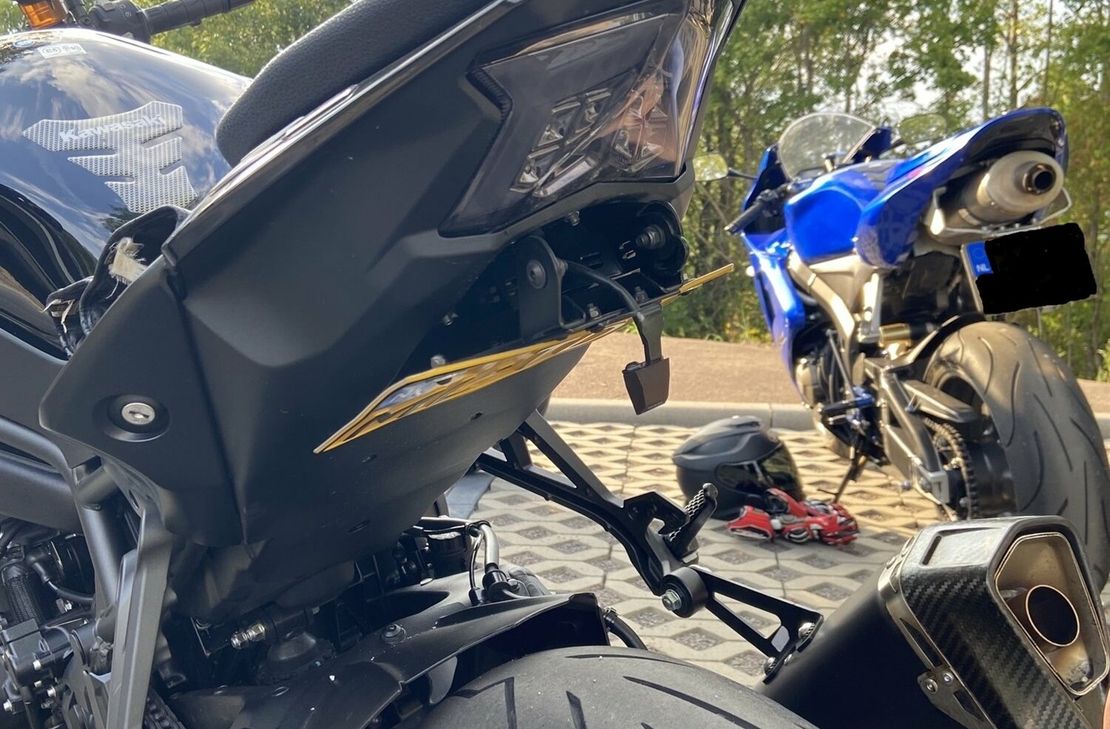 Sichergestellte Motorräder