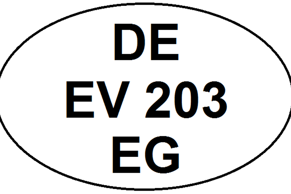 Auf den Verzehr von Produkten mit dem Identitätskennzeichen "DE EV 203 EG" sollte vorsichtshalber verzichtet werden. Grafik: Kreisverwaltung Ahrweiler