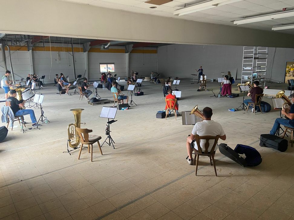 Die Proben wurden wieder aufgenommen. Foto: MV Polch