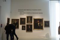 Chronologisch sortierte Werke der Porträtmalerei.