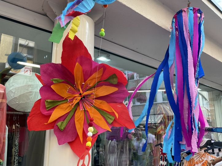 Die pasende Deko zum Motto darf natürlich nicht fehlen.