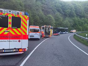 Die B 258 zwischen Cochem und Faid ist aktuell voll gesperrt.