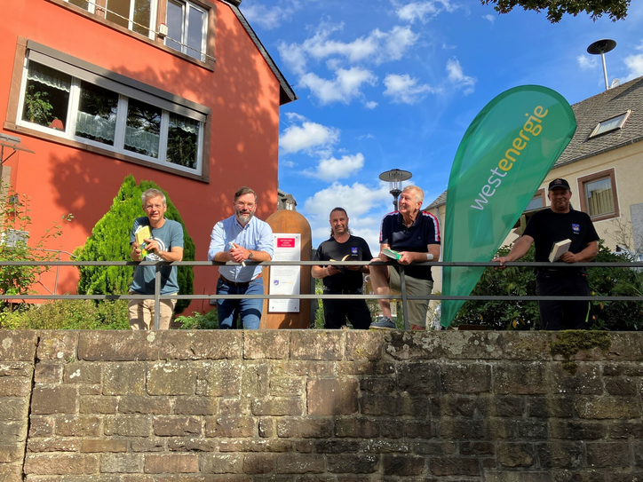 Finanziert wurde der Bücherschrank gemeinschaftlich von Westenergie und der Stadt Kyllburg.