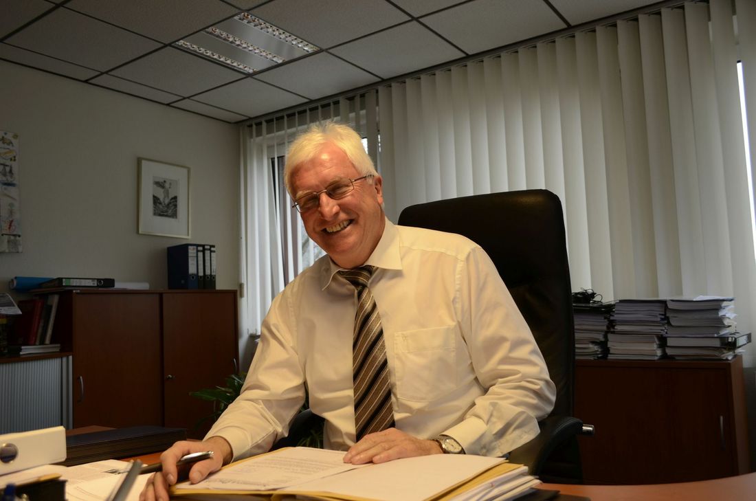 Kalls Bürgermeister Herbert Radermacher gibt 2017 sein Amt aus gesundheitlichen Gründen auf. mn-Foto