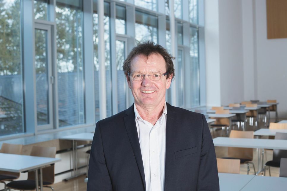 Prof. Norbert Kuhn verabschiedet sich aus dem Amt des Hochschul-Präsidenten. Foto: FF