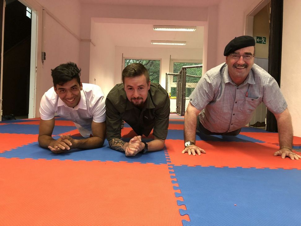 Dr. Armin Fröhlich (re.) ist der vierte Gesellschafter im Bunde.