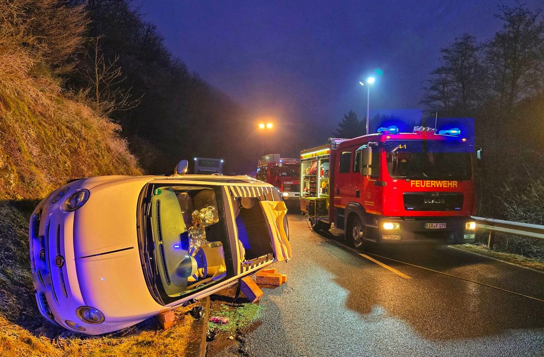 Zu einem schweren Unfall kam es am Dienstagmorgen in Hintertiefenbach.