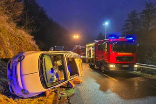 Zu einem schweren Unfall kam es am Dienstagmorgen in Hintertiefenbach.