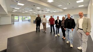 Hell und freundlich ist die Bürgerhalle Lommersdorf geworden.