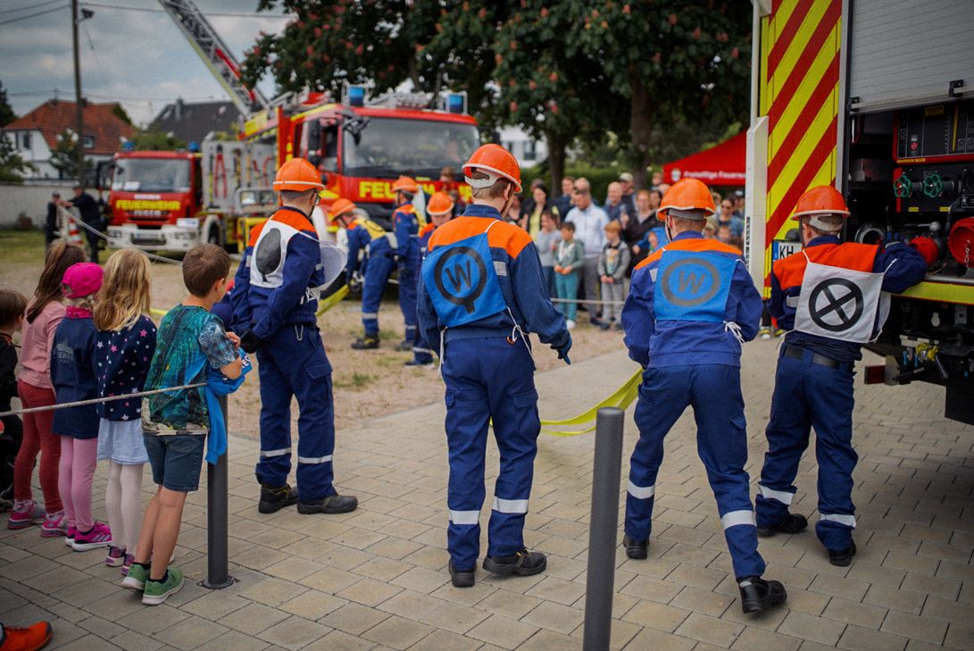 Jede Menge Information und Action: Das Interesse am Sicherheitstag der "Blaulichtfamilie" in Winzenheim war groß.