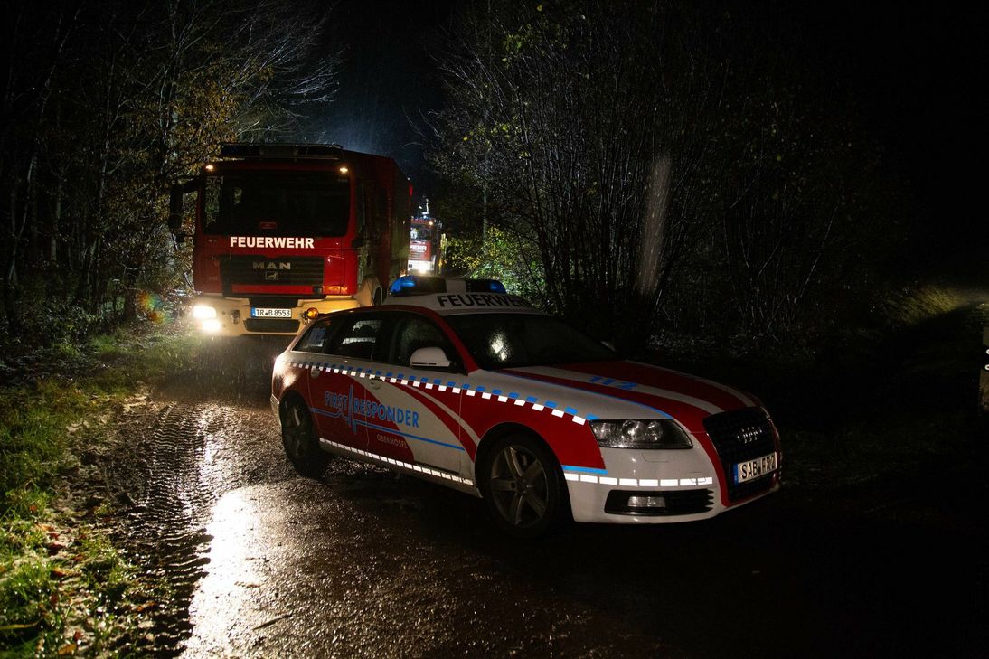Anfang Dezember hatte eine Jagdgesellschaft die Skeletteile im Wald bei Palzem entdeckt. Foto: Archiv/WSTV