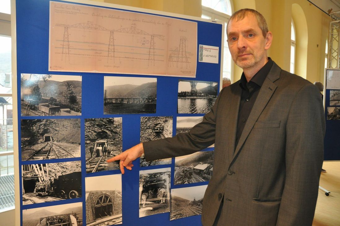 Guido Pringnnitz hat sich in den vergangenen Jahrzehnten intensiv mit der Geschichte des Treis-BruttigerTunnels beschäftigt.