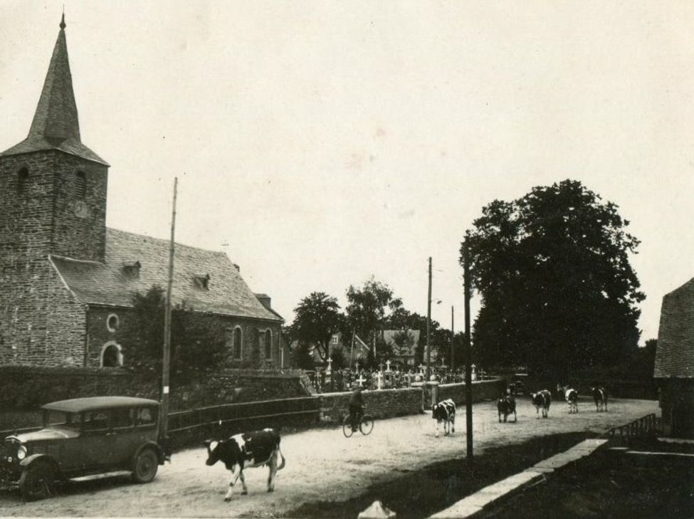 Lange Zeit war Eicherscheid - wie fast alle Eifel-Orte - von Land- und Forstwirtschaft geprägt. Heute gibt es keine einzige Kuh mehr im Dorf. Fotos: AK Geschichte