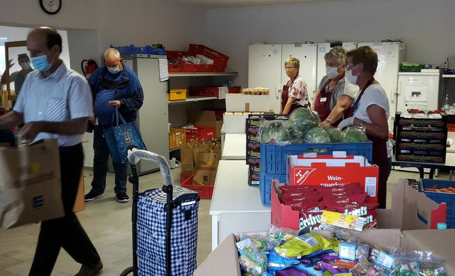 Beim Tafel-Besuch müssen coronabedingt einige Regelungen beachtet werden. Foto: privat