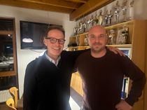 Von links: Thomas Steinhauer und Tim Entringer