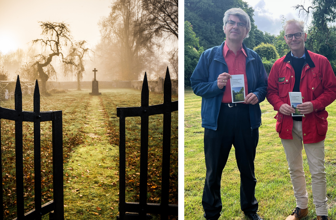 Der evangelische Friedhof in Menzerath versprüht eine mystische Atmosphäre. Die Geschichte dahinter kann nun, dank einer Broschüre der evangelischen Stiftung Monschauer Land, nachgelesen werden.