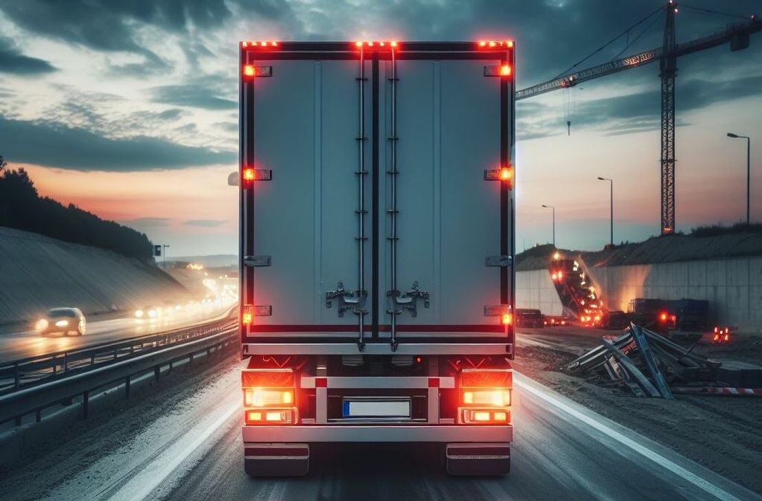 Der Lkw-Fahrer, der den Unfall in der Baustelle verursacht hatte, setzte seine Fahrt fort, ohne sich um den Crash zu kümmern. Die Polizei ermittelt und sucht Zeugen.