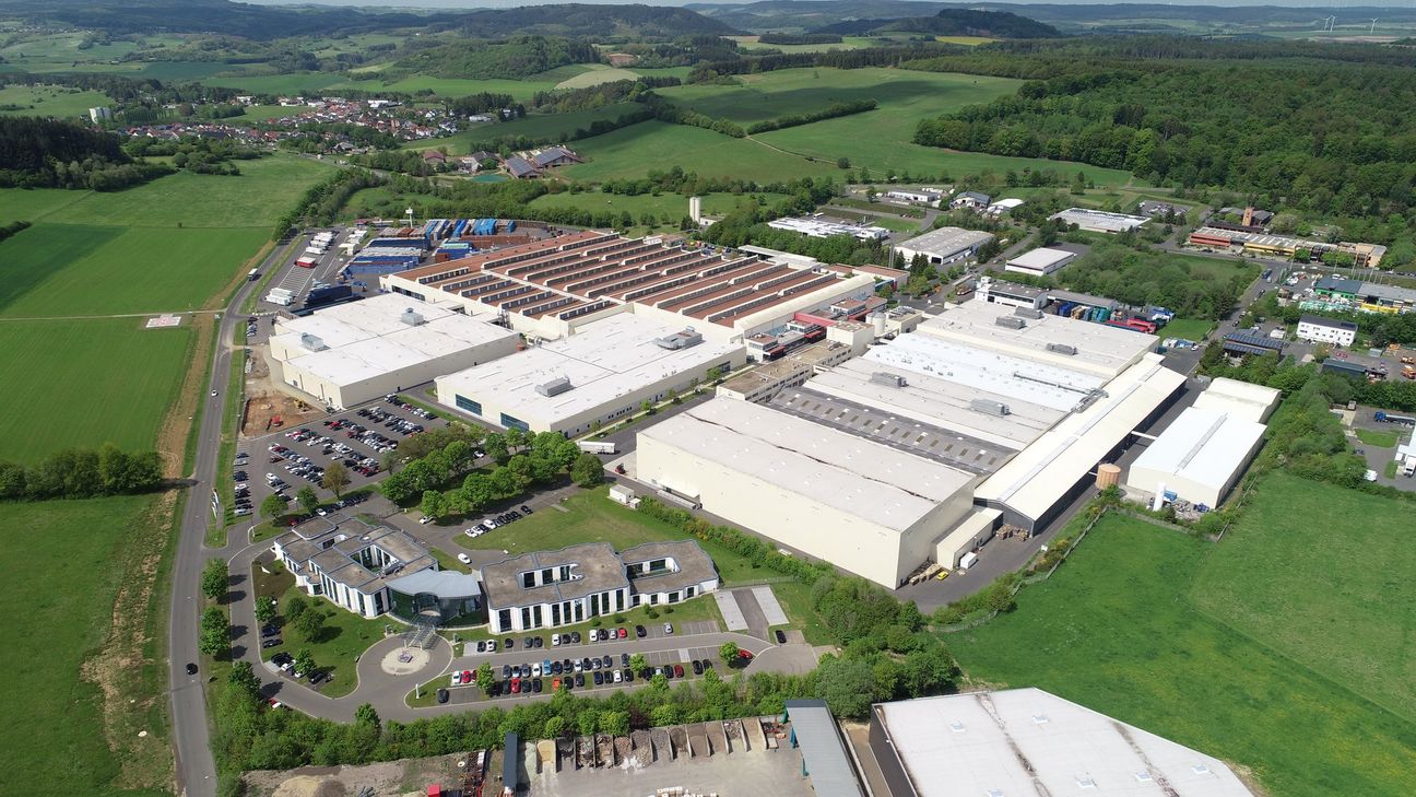 Der Gerolsteiner Betrieb am Vulkanring.