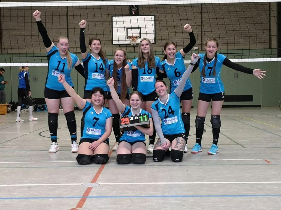 Die Volleyball-Abteilung des TSV Blankenheim - hier das Damen-Team des Jahres 2023 - ist sehr beliebt.