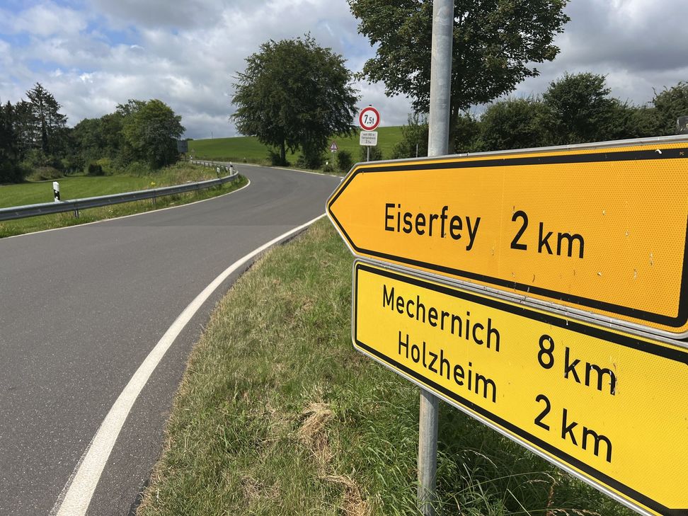Ende Juli beginnen die Sanierungsarbeiten an der K 58 zwischenHarzheim und Eiserfey.