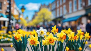 Blumen machen Innenstädte schöner und lebendiger