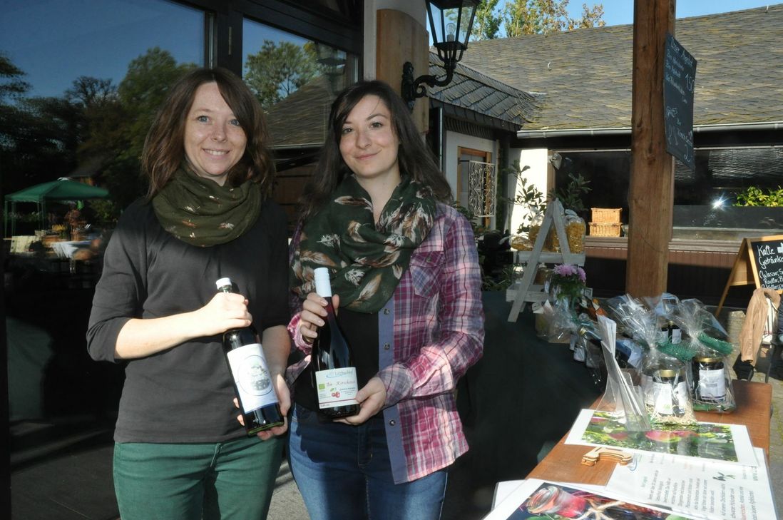 Vom Litzbachhof aus Alflen gab es Holunder- und Aroniaprodukte.