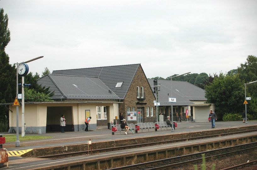 Am Kaller Bahnhof randalierten Jugendliche. Foto: Archiv/mn